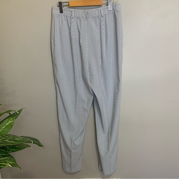 High Rise Pinstripe Dress Pants - Picture 2 of 6